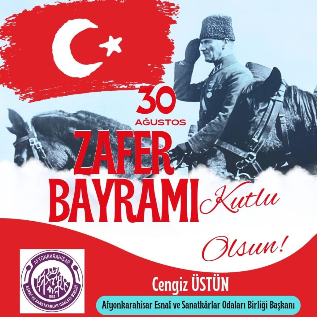 “Zafer Ruhumuz, Esnafımızın Teminatıdır”